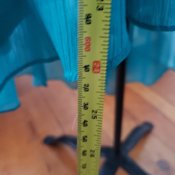 Teal high-low dress - Picture 4 of 7